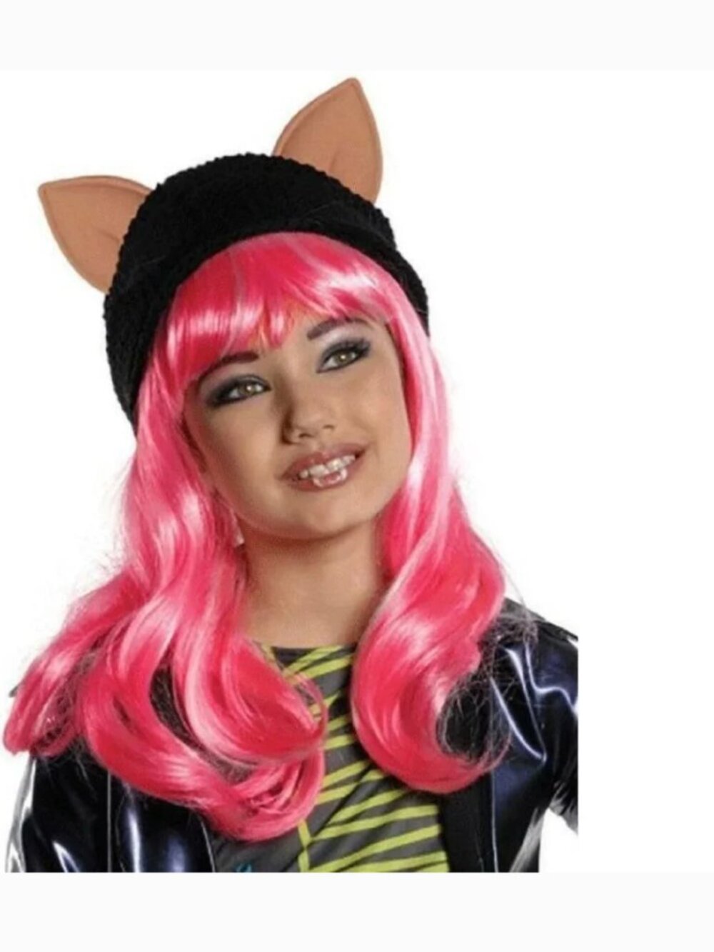Monster High Howleen Wolf Wig w/ Hat & Ears Halloween Costume Accessory Girls - Picture 1 of 2